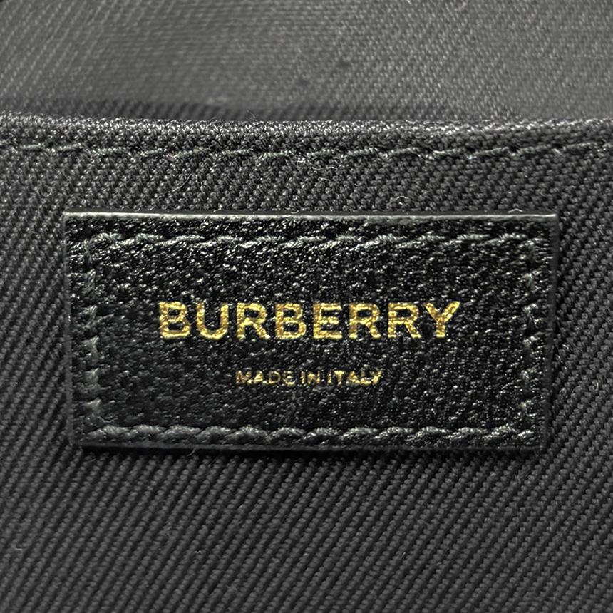 BURBERRY Mini Crossbody Bag New Hampshire Check Black 80840281 81072691