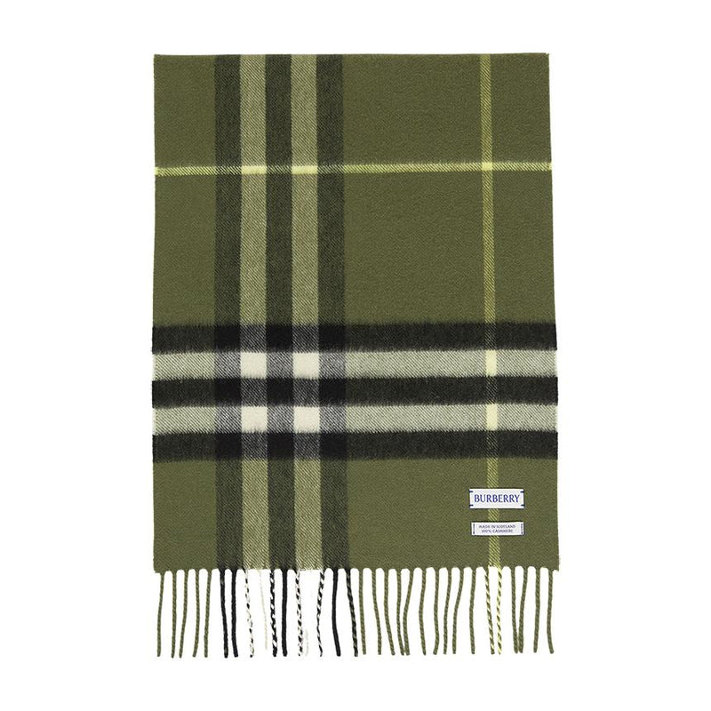 BURBERRY Check Cashmere Scarf Unisex 8112646