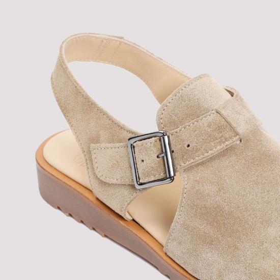 PARABOOT Rope Sandals Women’s Leather Slide Sandals