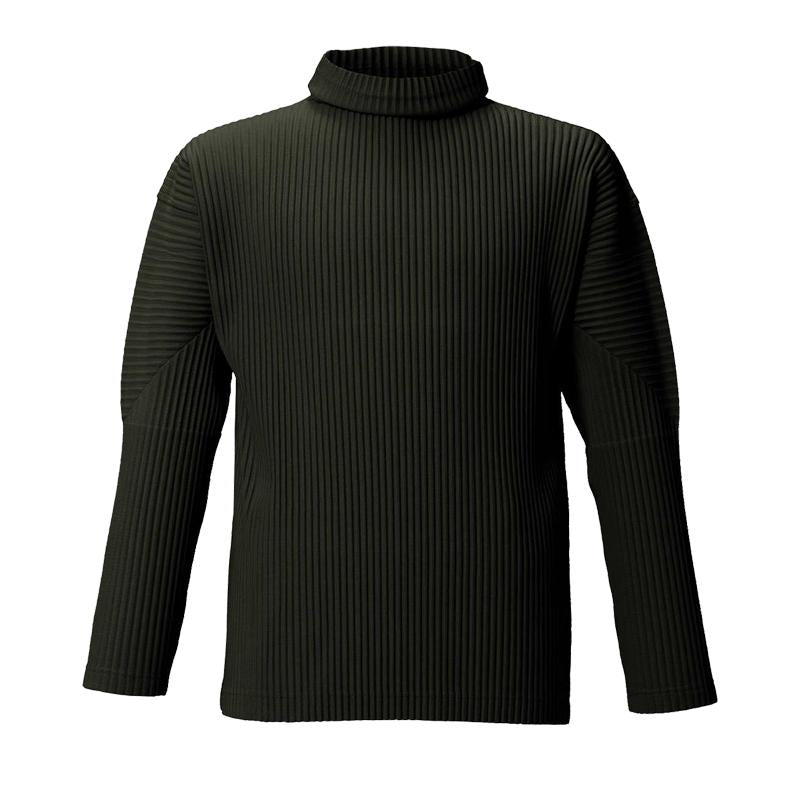 Issey Miyake Homme Plissé Turtleneck Long Sleeve T-Shirt JK604 4