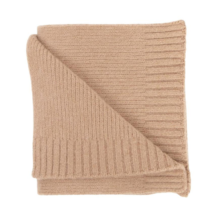 HOWLIN Camel Wool Scarf Unisex