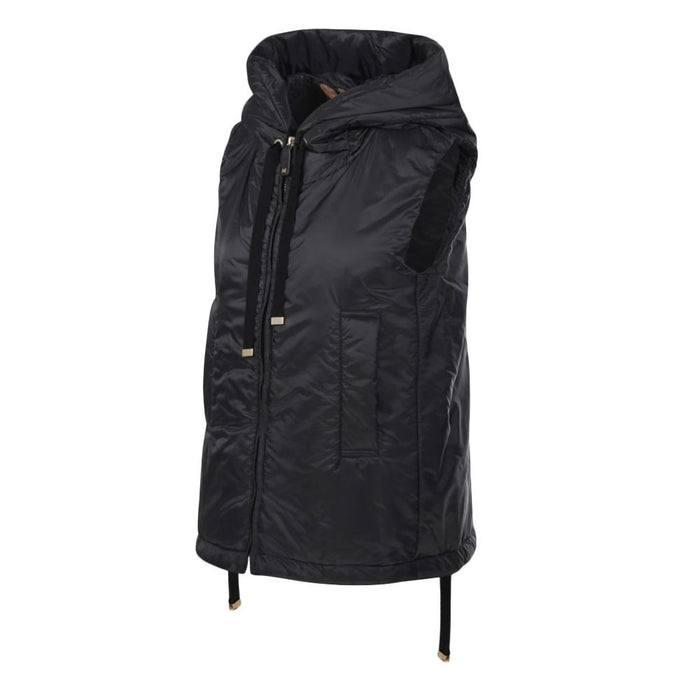 Max Mara GREENGO Hooded Down Vest Black 2429296014 009