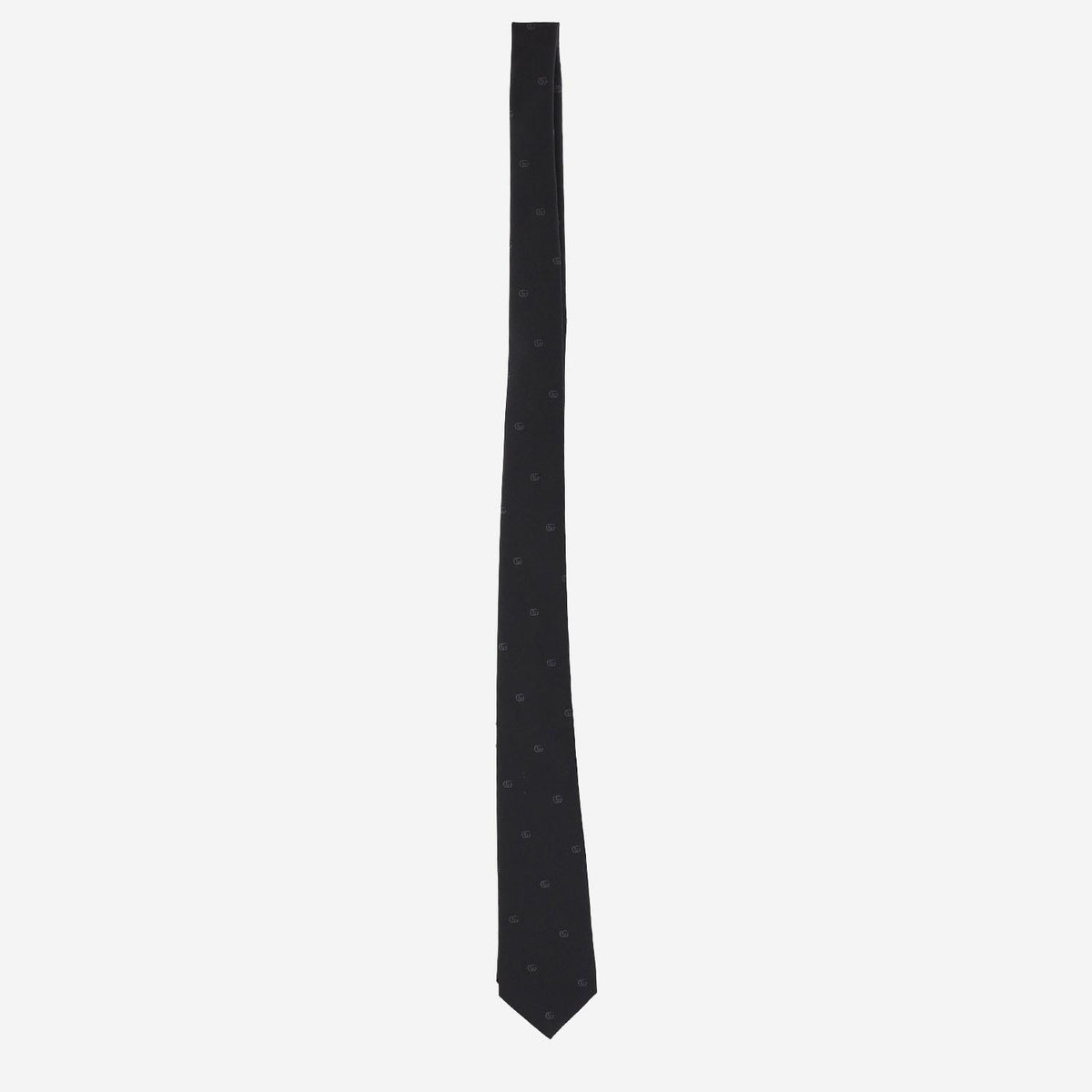 GUCCI Black Silk Tie