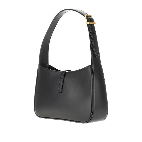 Saint Laurent Black Leather Shoulder Bag