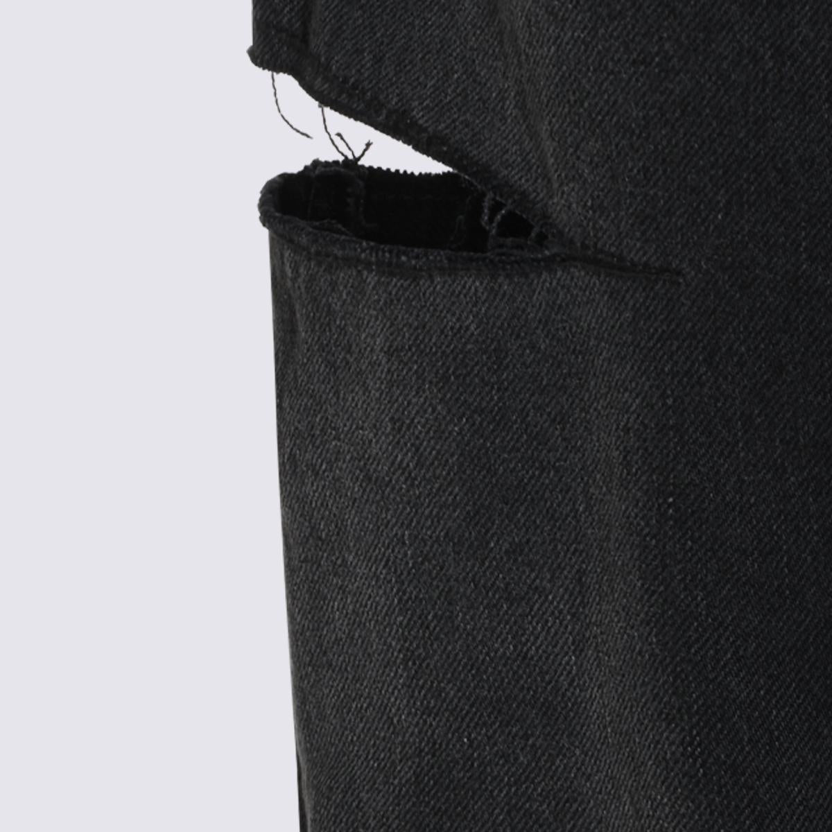 Maison Margiela Blue Denim Trousers Jeans for Women