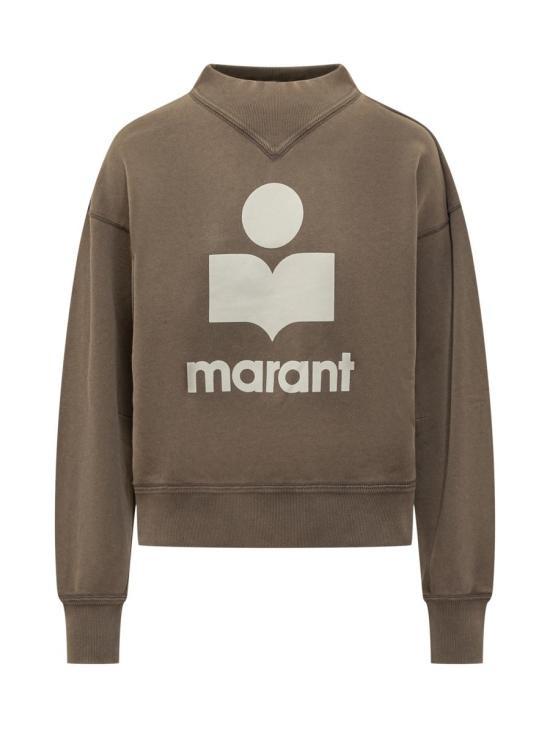 Isabel Marant MOBY Sweatshirt Women’s Crewneck Pullover Beige