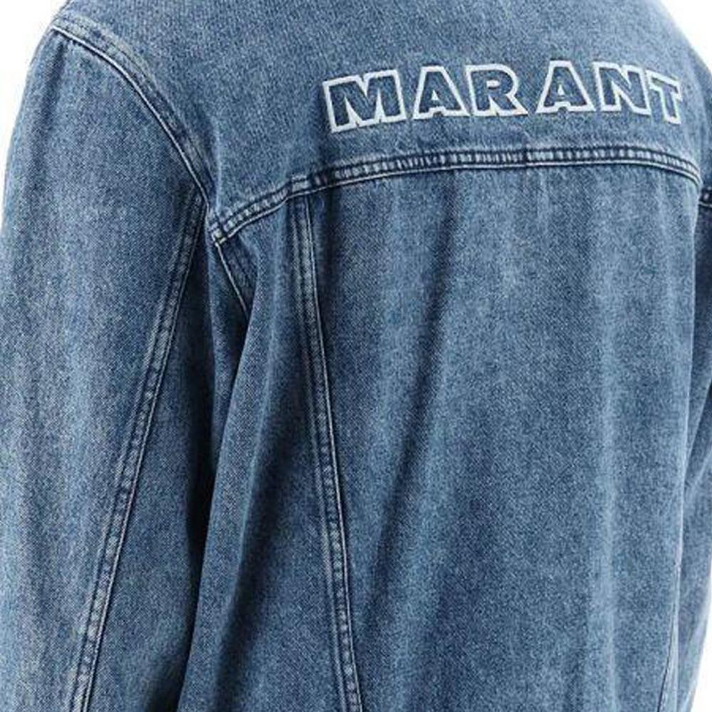 Isabel Marant JANGO Blue Denim Jacket Men