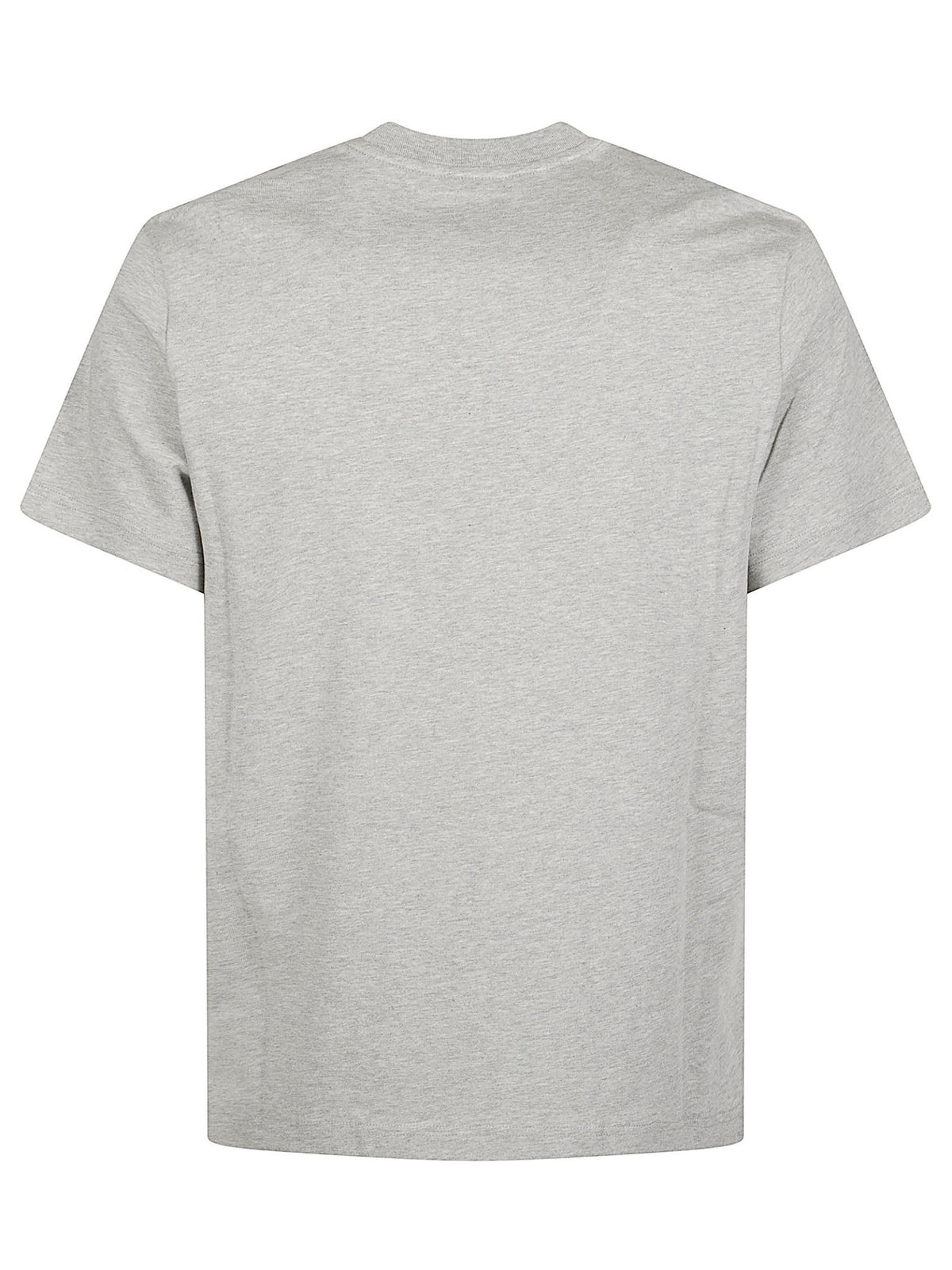 Moncler Short Sleeve T-Shirt Black Cotton Men's Top