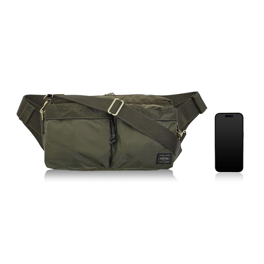 PORTER Force 2-Way Waist Bag Crossbody Unisex 855 07418 30