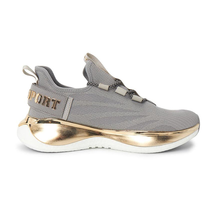 PLEIN SPORT Unisex Low-Top Sneakers White Leather