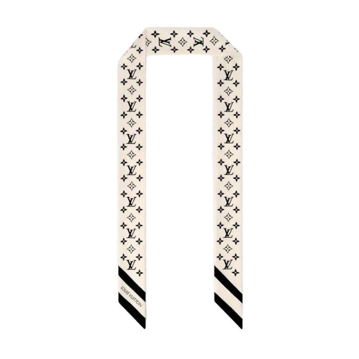 Louis Vuitton Monogram Silhouette BB Bandou Scarf