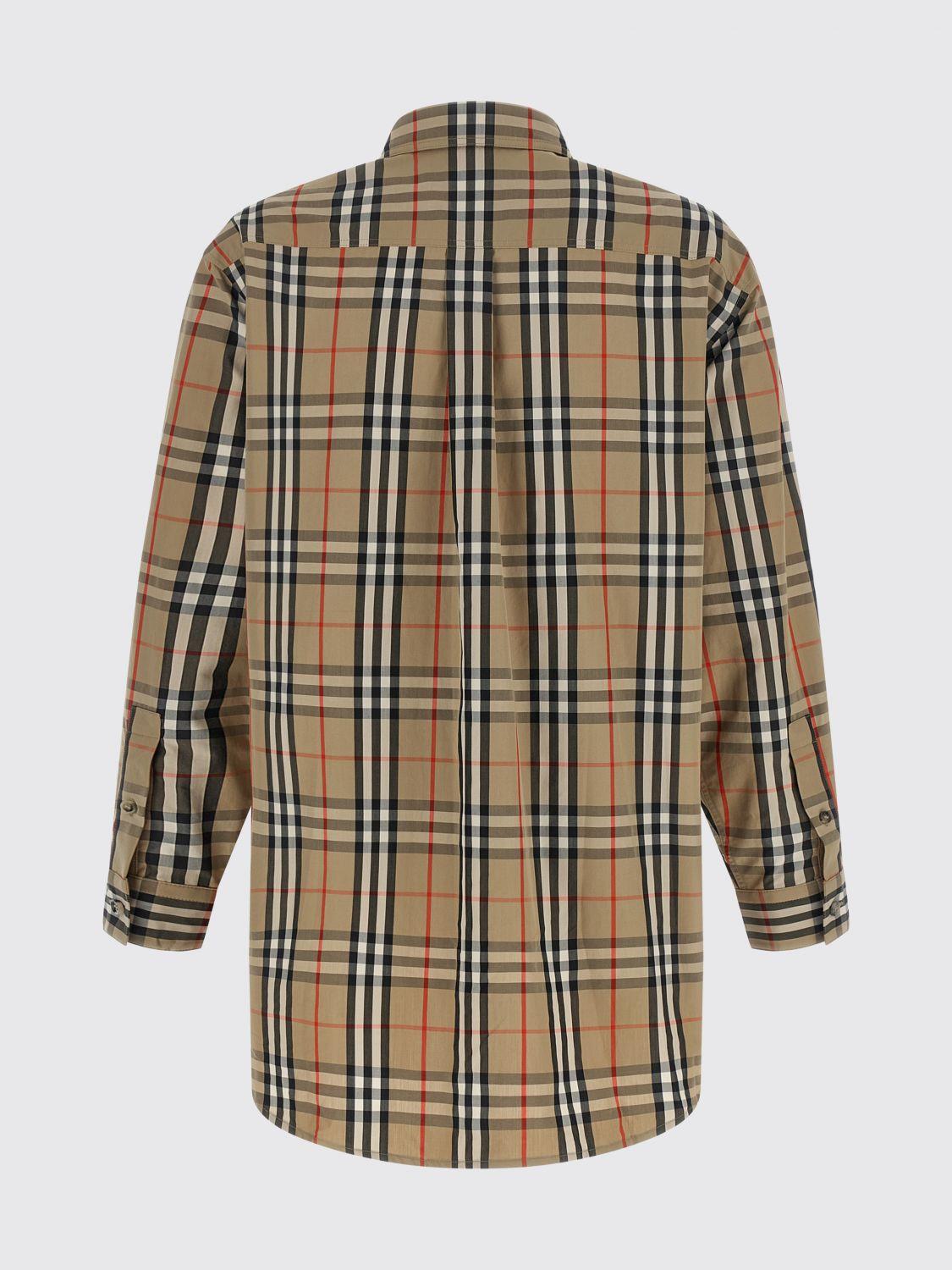 BURBERRY Long Sleeve Button-Up Shirt