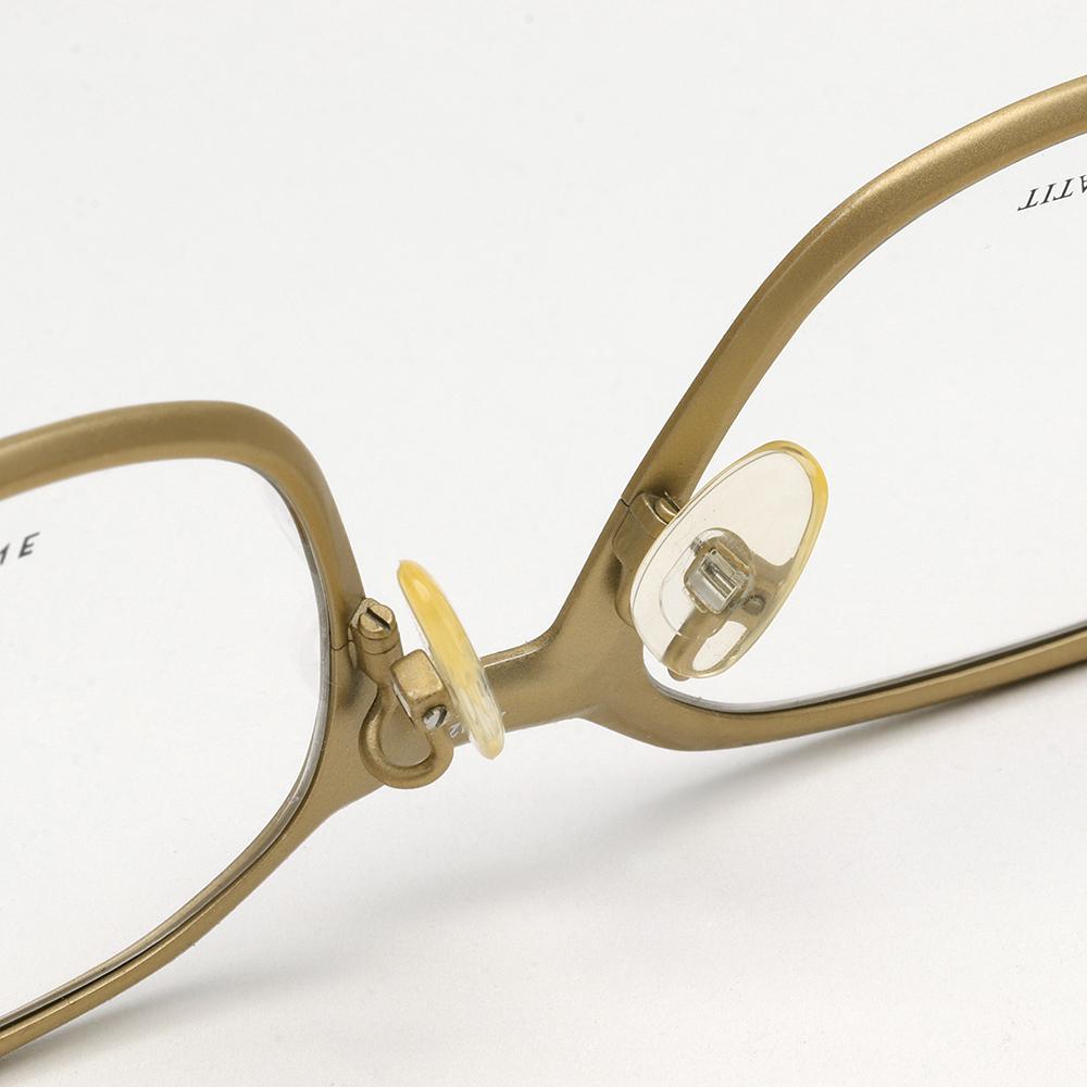 CELINE Matte Gold Titanium Unisex Eyeglass Frames CL41456 DDB