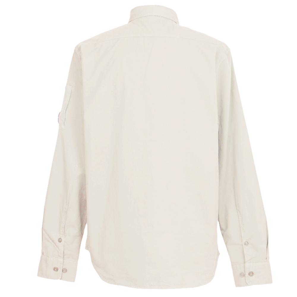 CP Company Lens Badge Long Sleeve Shirt 18CMSH140A 110143G 103