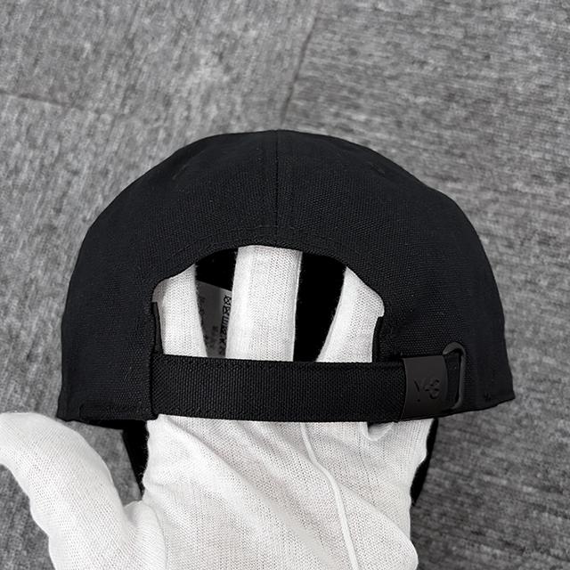 Y-3 Classic Logo Cap Black Cotton Mens Baseball Hat
