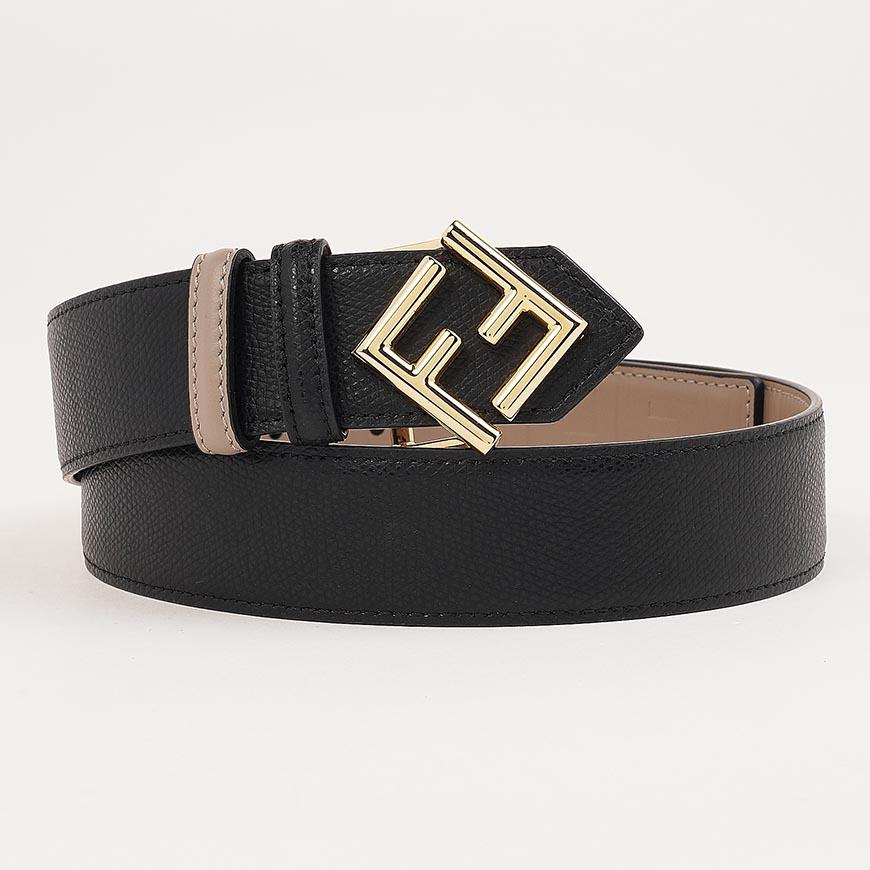 FENDI Women's Diamond Buckle Belt 8C0688 ANH8 F0E6E 1