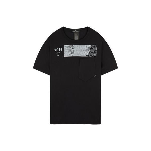 STONE ISLAND Shadow Project Pocket T-Shirt Black Men’s