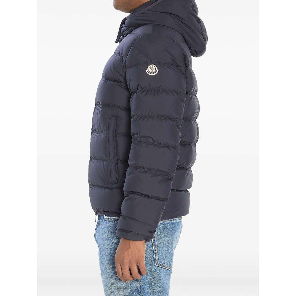 Moncler Navy MONTBROCQ Down Puffer Jacket for Men