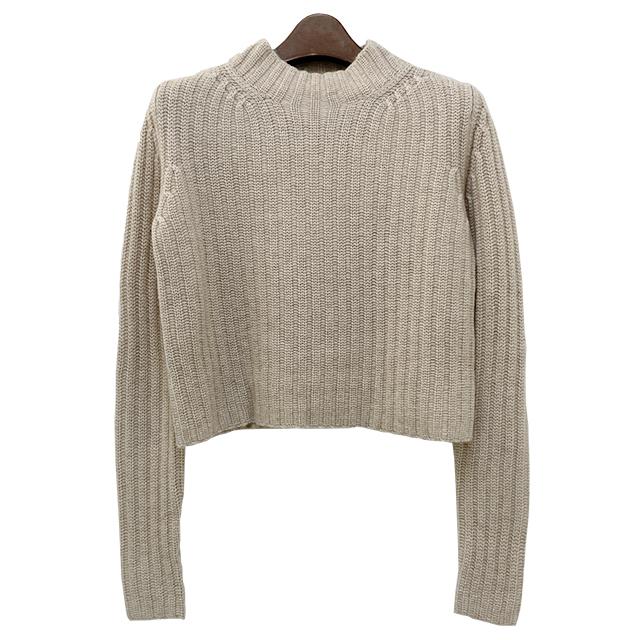 Max Mara ALOA Wool Cashmere Cropped Crewneck Sweater ALOA 002