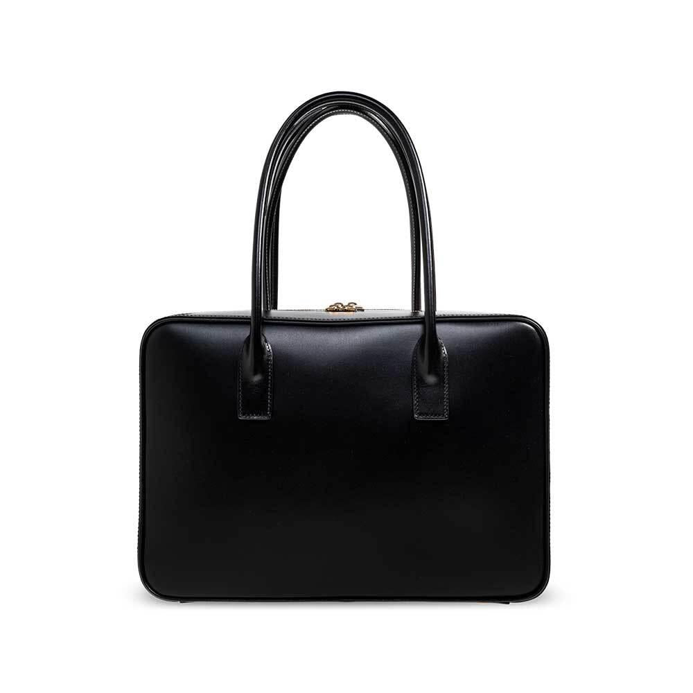 Saint Laurent Sac de Jour Buffalo Leather Tote Bag Black