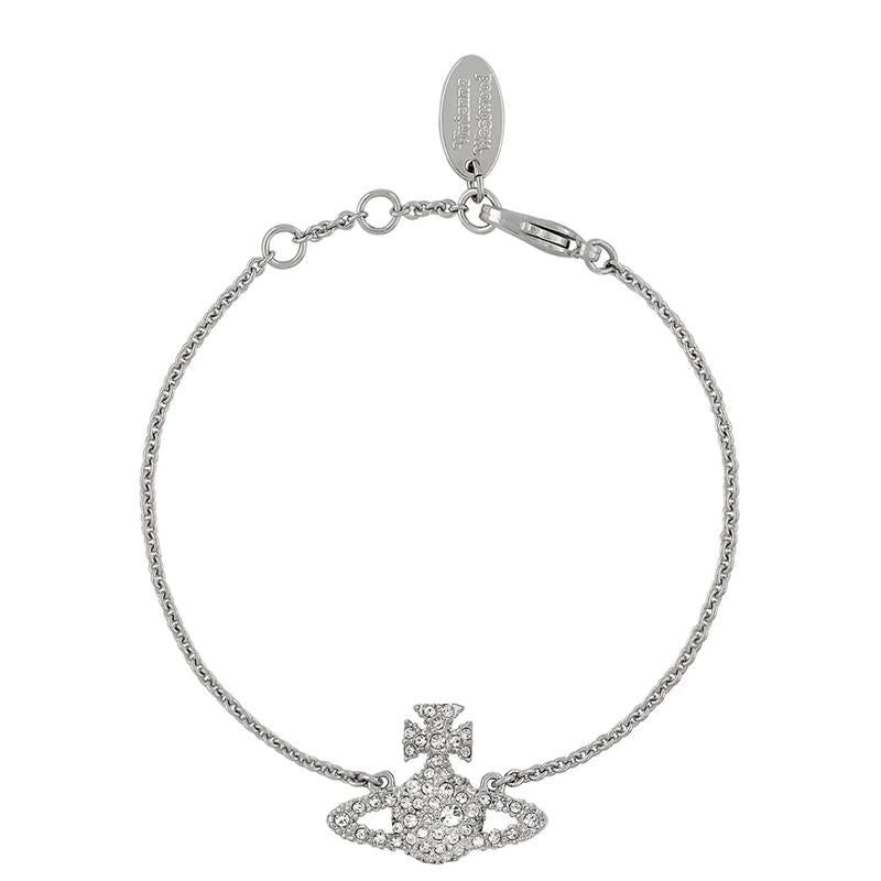 Vivienne Westwood Grace Bas Relief Bracelet Silver-Tone Jewelry