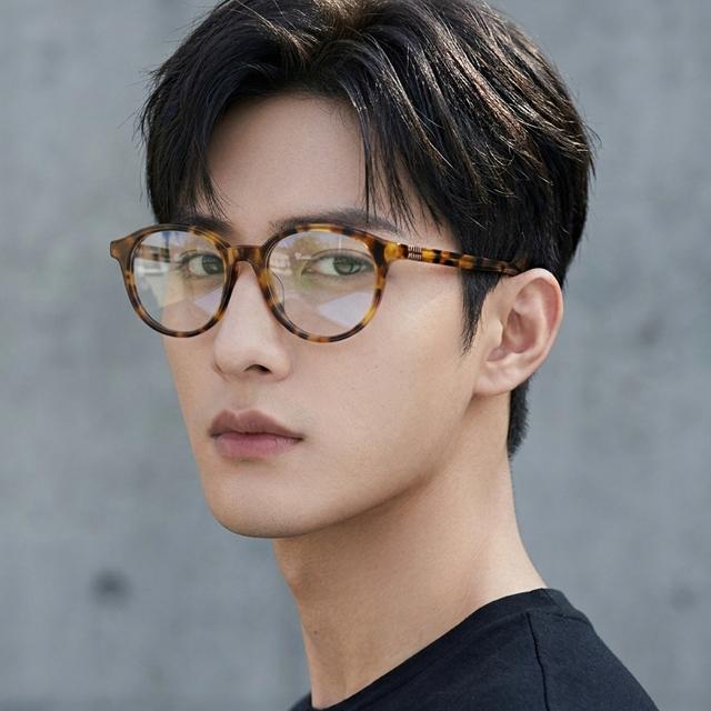 Miu Miu Havana Round Acetate Eyeglass Frames Unisex MU02WVF 19P 1O1