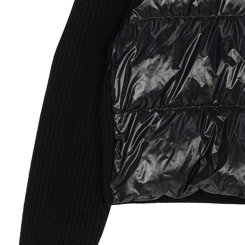 Moncler Women’s Padded Knit Cardigan Black