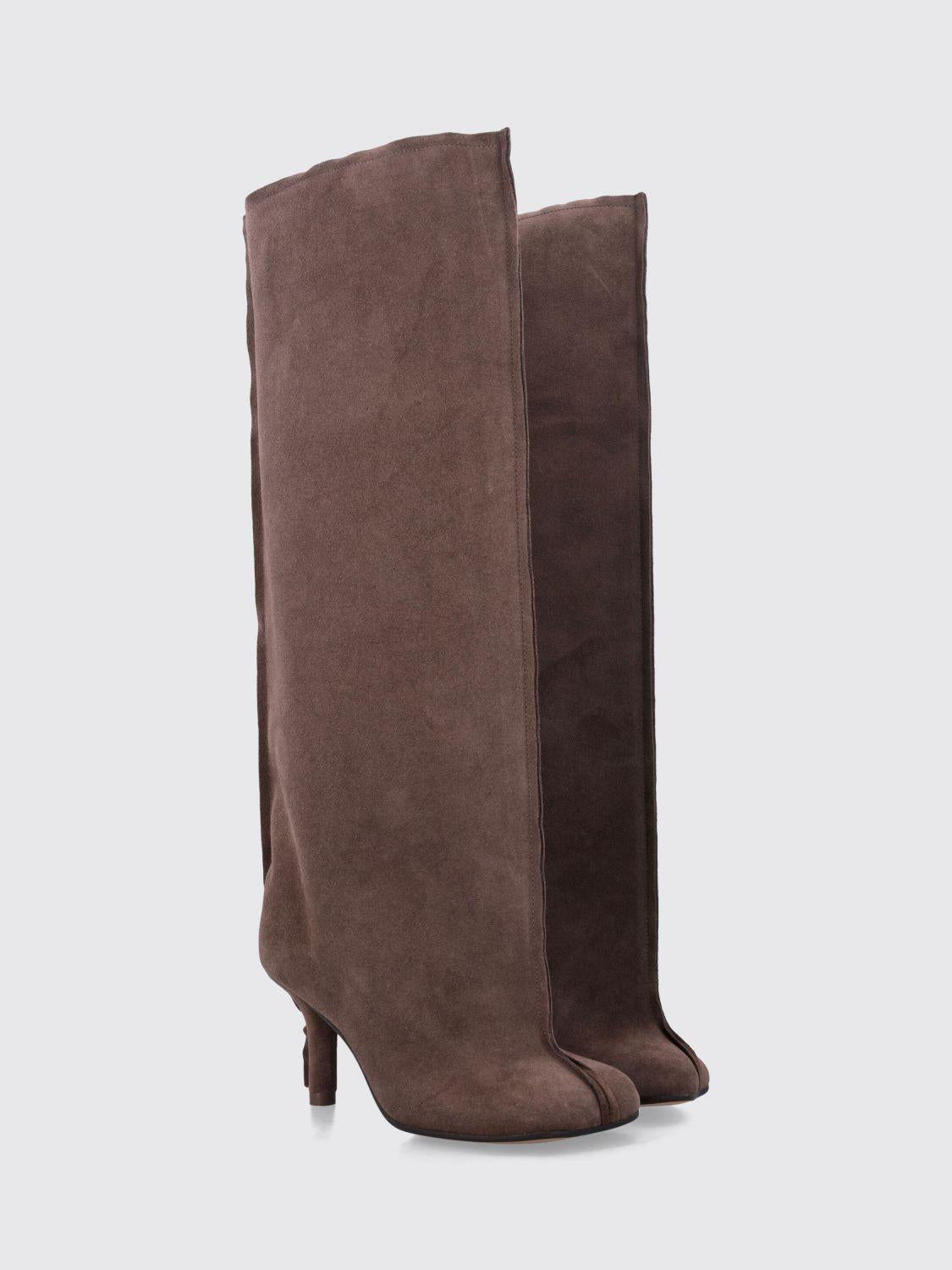 Maison Margiela Black Leather Long Boots