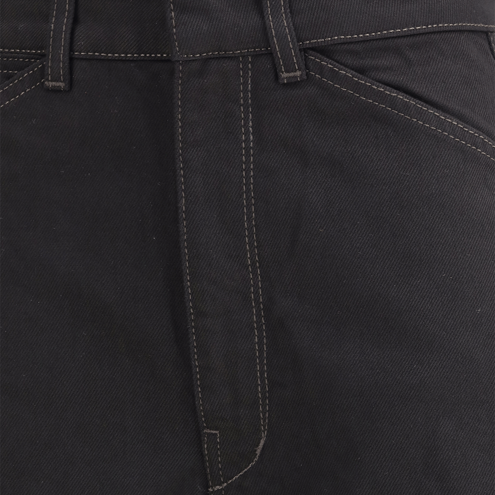 Lemaire High-Waist Curved Pants Women Black PA1264 LD105