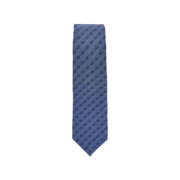 GUCCI Silk Tie Navy Men's Accessory