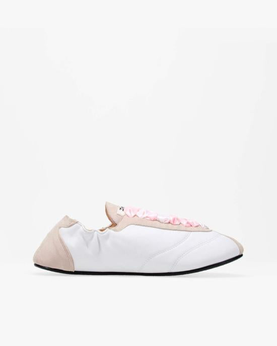 repetto Tennis Silk Sneakers White V4230 MCVD050