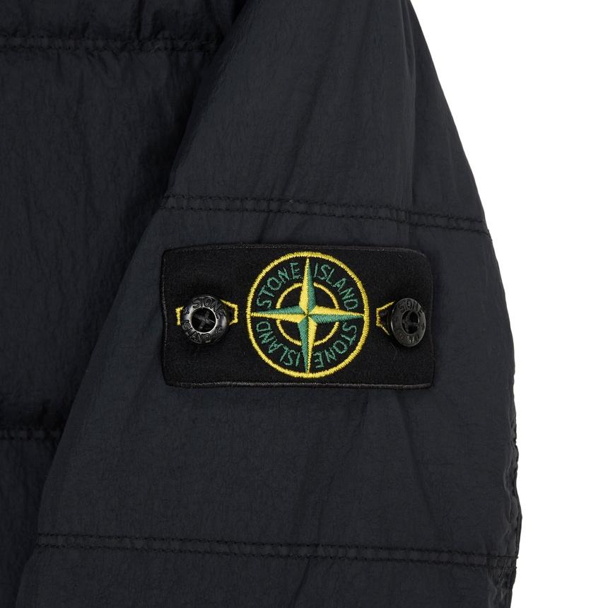 STONE ISLAND Kids Down Puffer Jacket Black