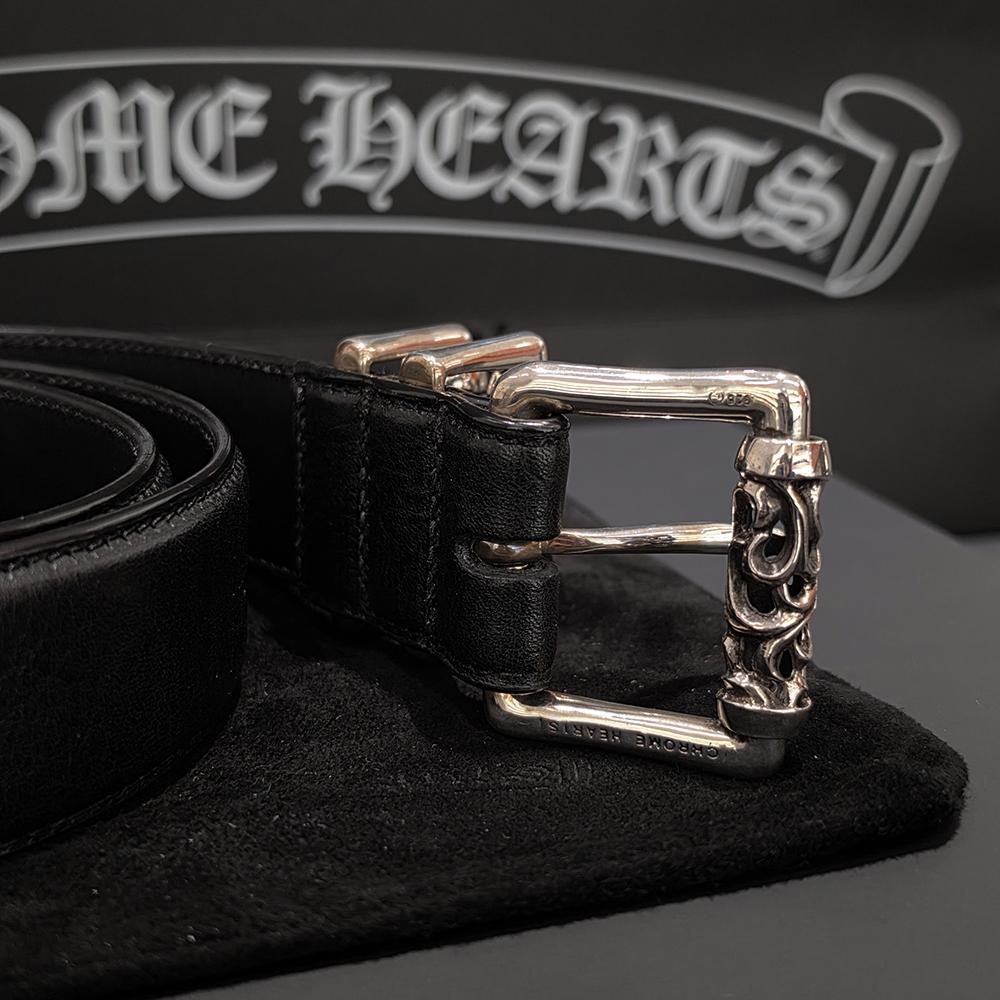 Chrome Hearts Leather Roller Belt Men’s