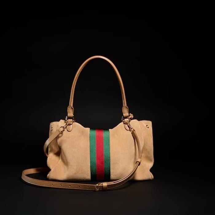 GUCCI Paparazzo Medium Top Handle Shoulder Bag
