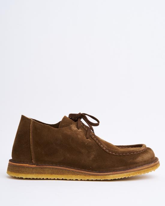 astorflex Dark Khaki Suede Loafers BEENFLEX419 DARKKHAKI