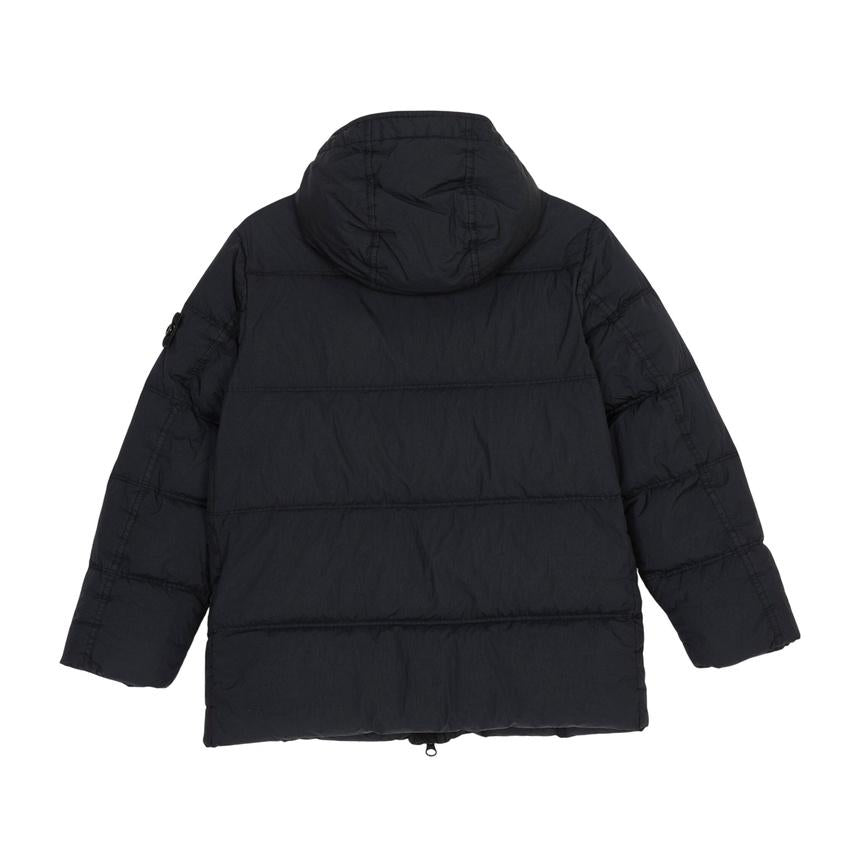 STONE ISLAND Kids Down Puffer Jacket Black