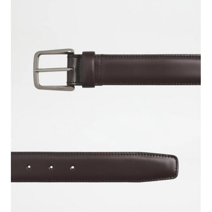 Tods Men's Classic Leather Belt