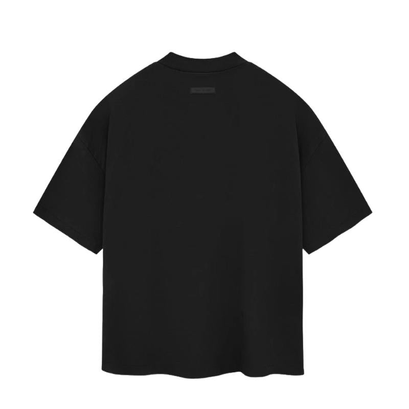 Fear of God Essentials Logo Patch Dark Oatmeal Unisex T-Shirt