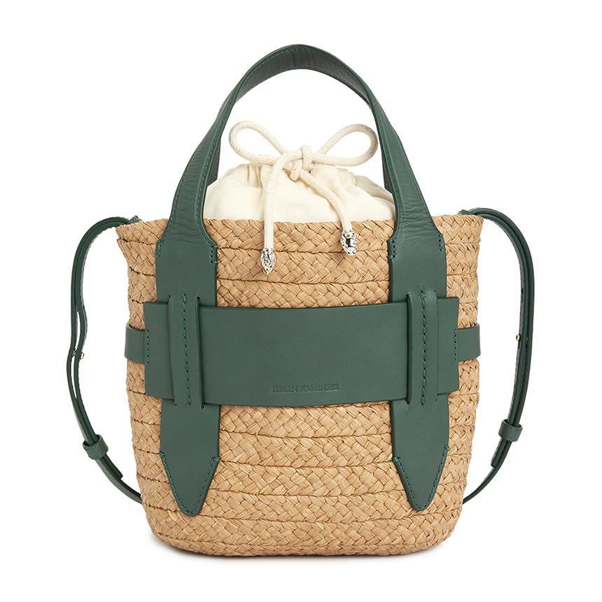 HELEN KAMINSKI Ripari S Women’s Tote Bag BAG52276 NOUGAT EMERALD