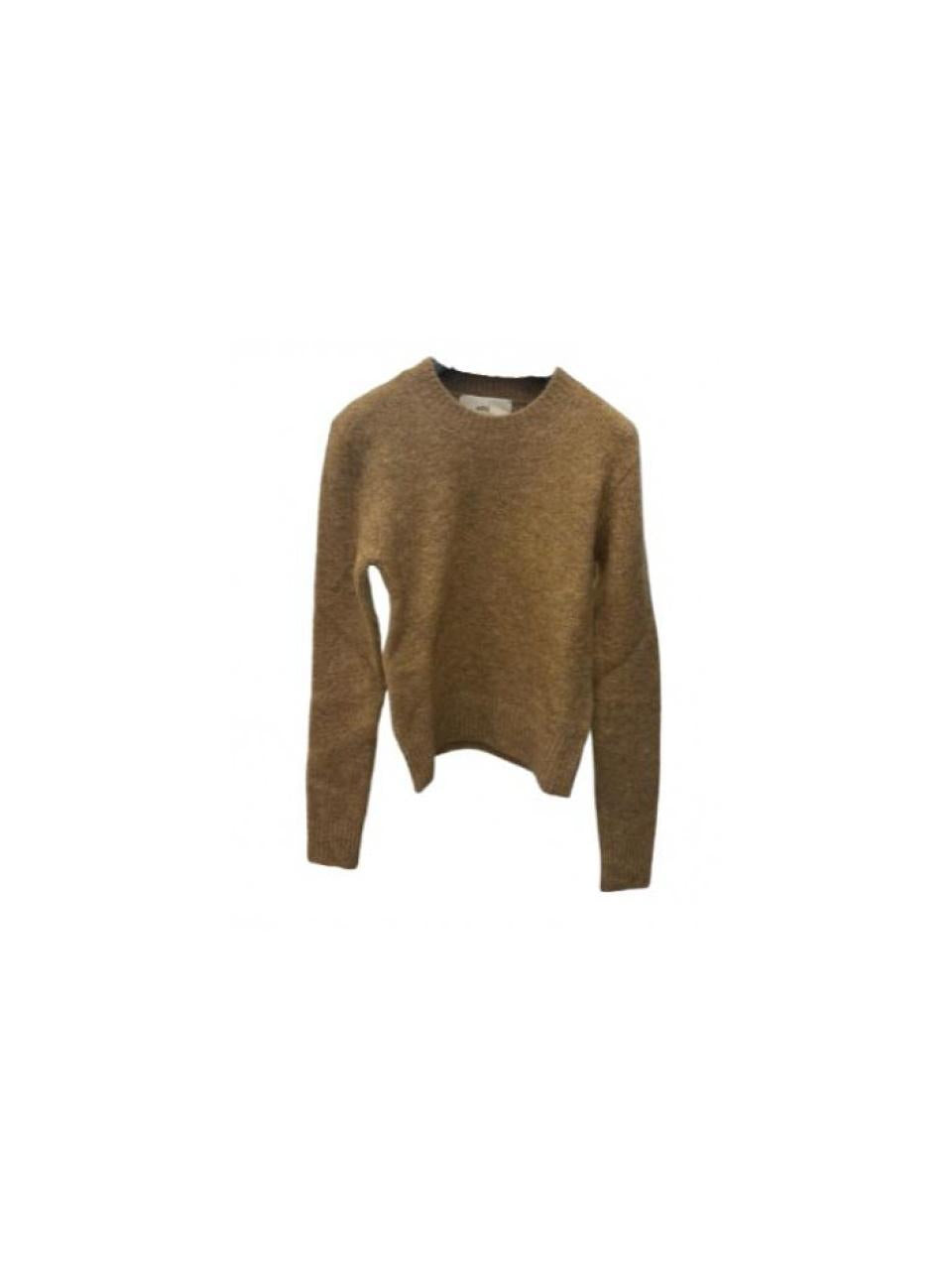 AMI Alpaca Crewneck Sweater for Men FKS824 KN0021 280