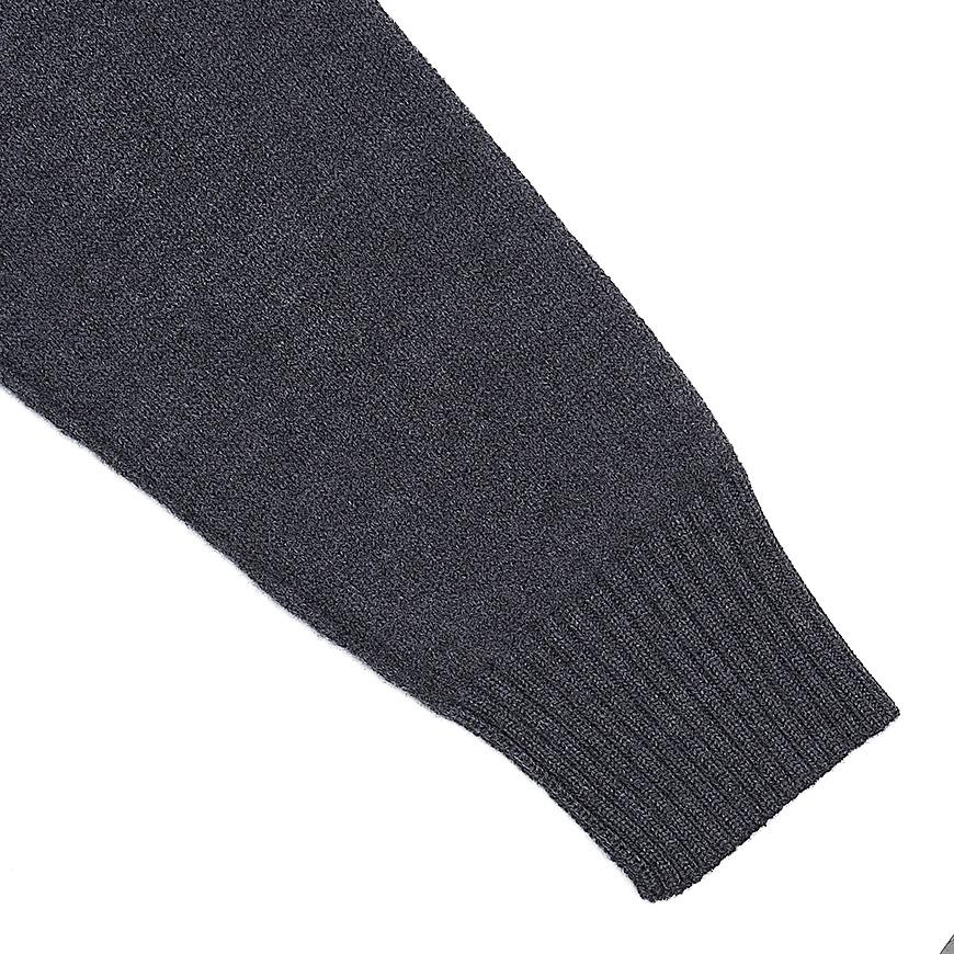 AMI Unisex Big Heart Logo Turtleneck Knit Sweater BFUKS406 018 084