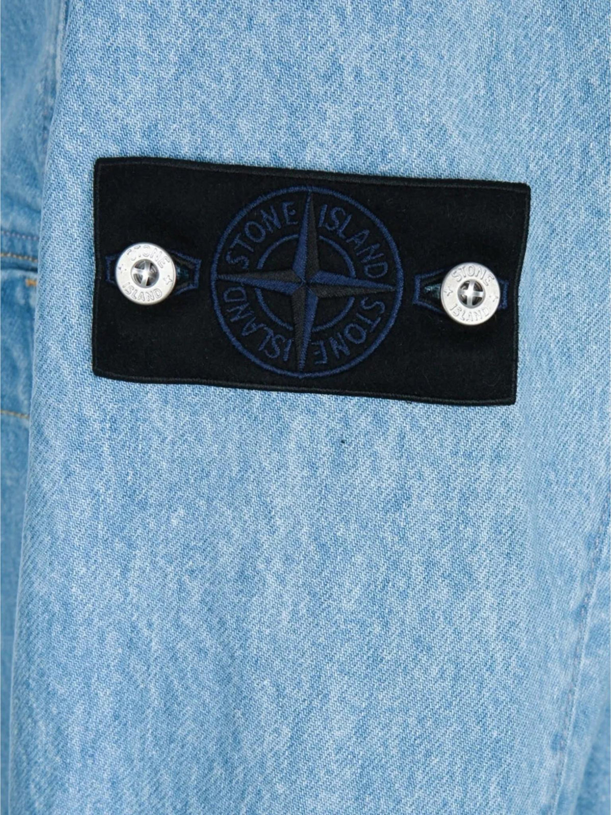 STONE ISLAND Indigo Denim Trucker Jacket Men’s