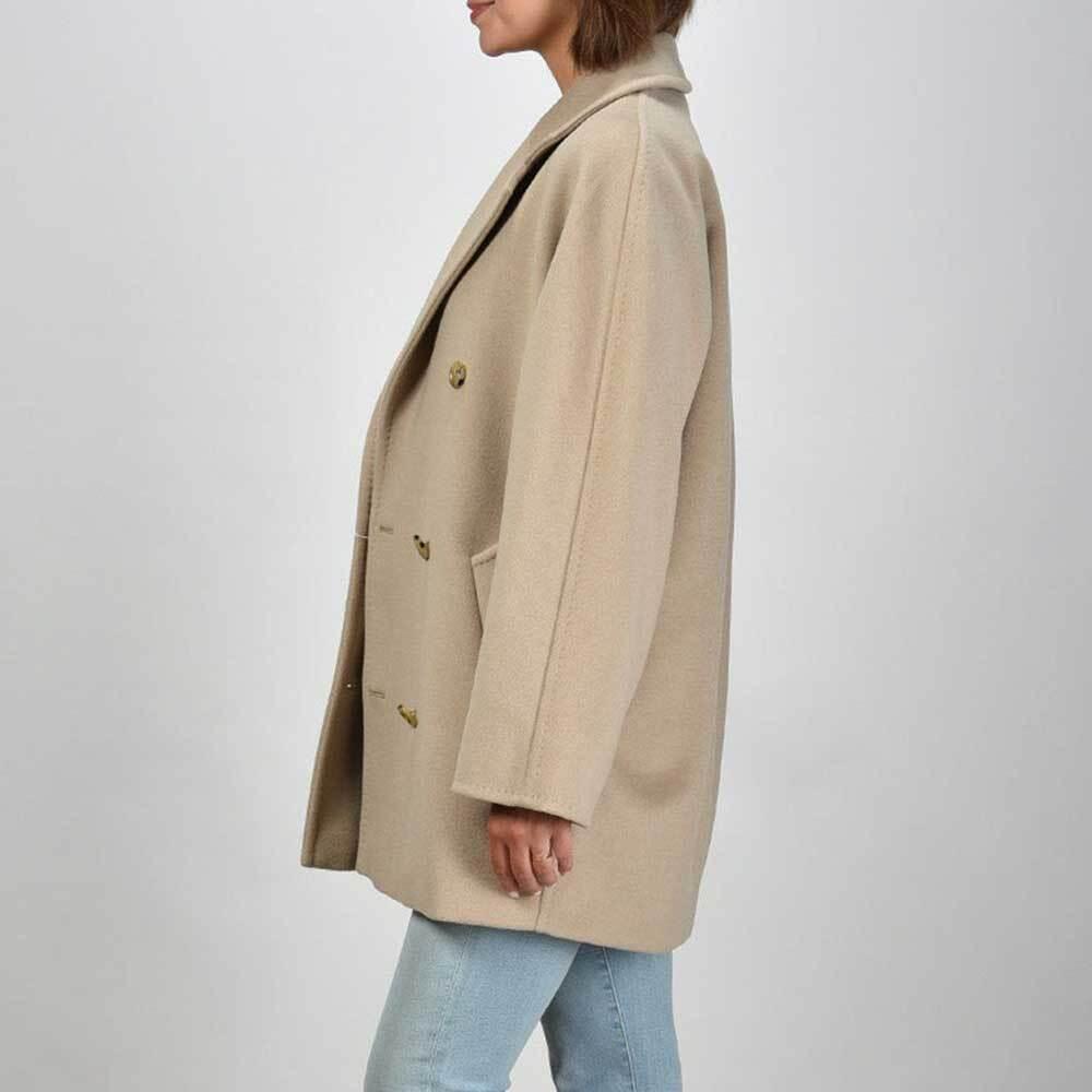 Max Mara Rebus Wool Coat for Women 21086021600 001