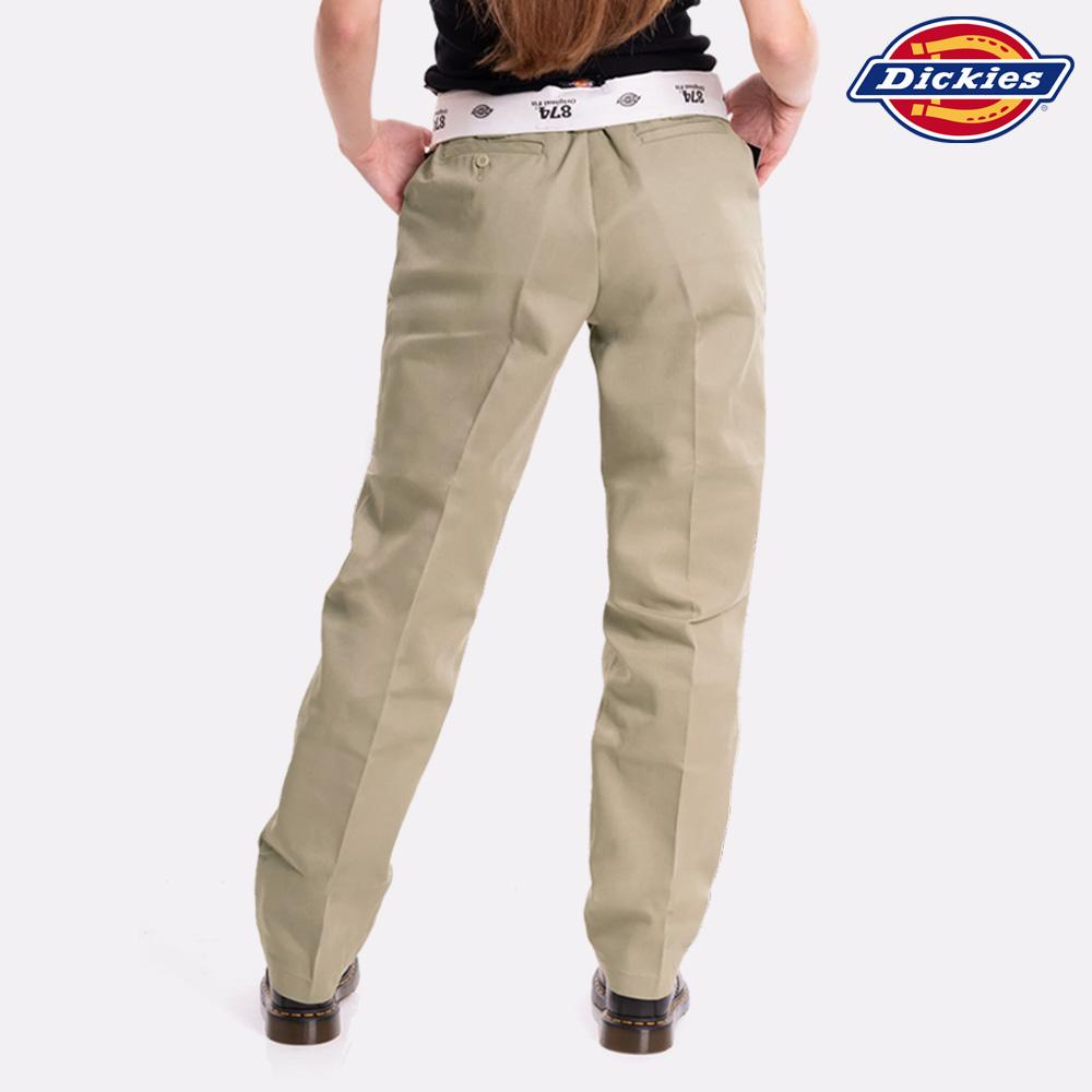 Dickies Original 874 Work Pants Khaki Unisex Classic Trousers