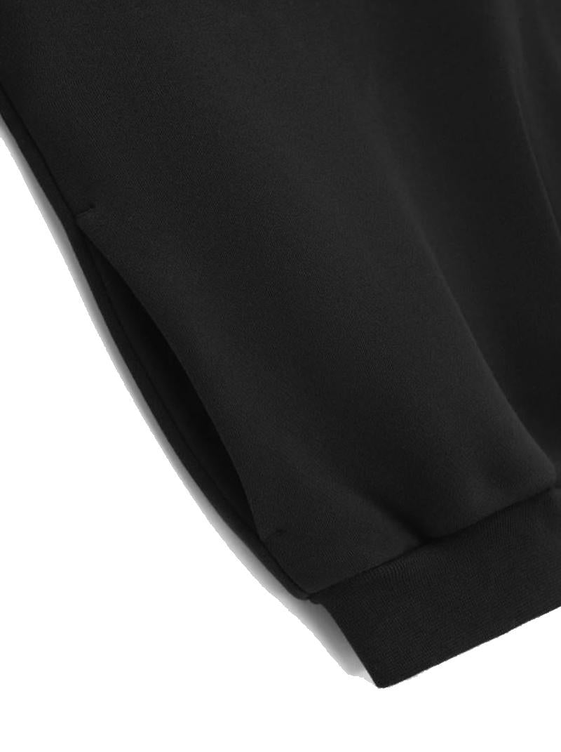 Fear of God Essentials Fleece State Crewneck Sweatshirt Dark Oatmeal Black