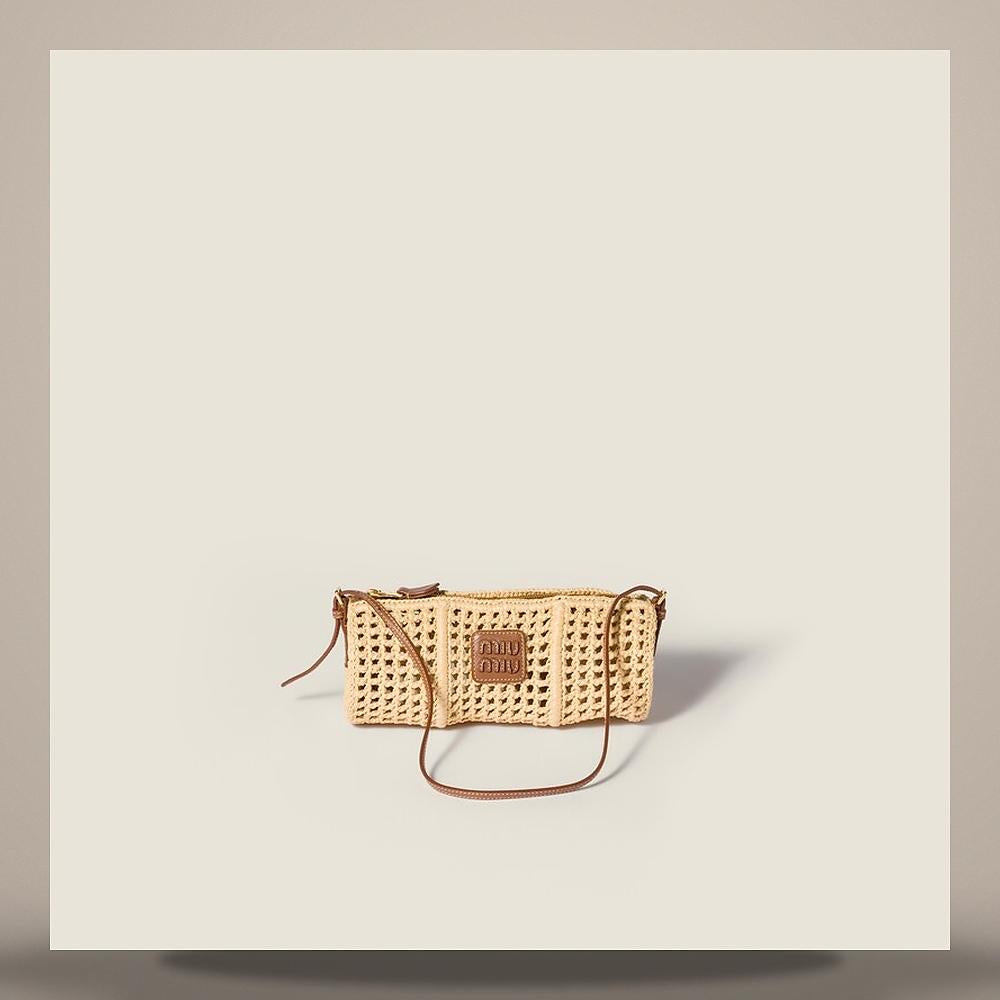 Miu Miu Crochet Mesh Pouch 5NE851 2IHT F0A5T