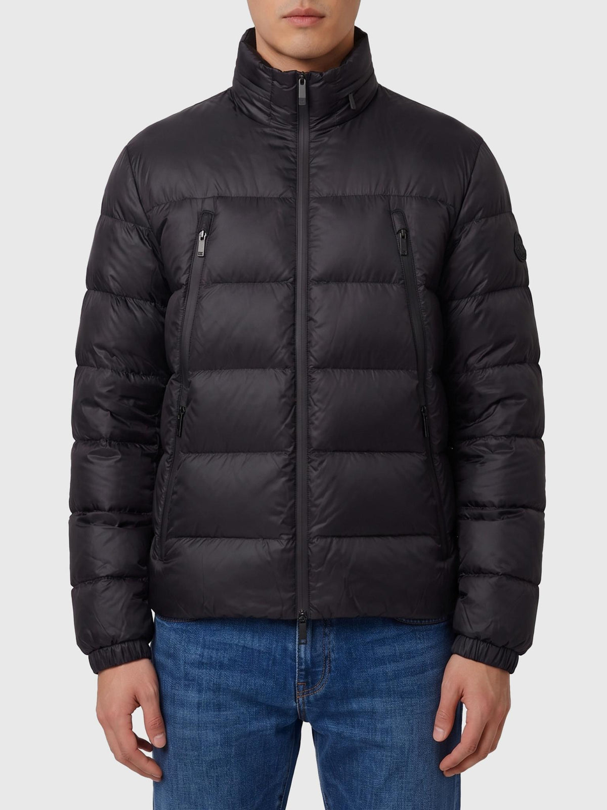 Moncler Black Down Puffer Jacket for Men
