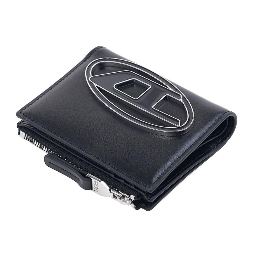 DIESEL 1DR Small Bifold Wallet for Women X09888 PR818 T8013