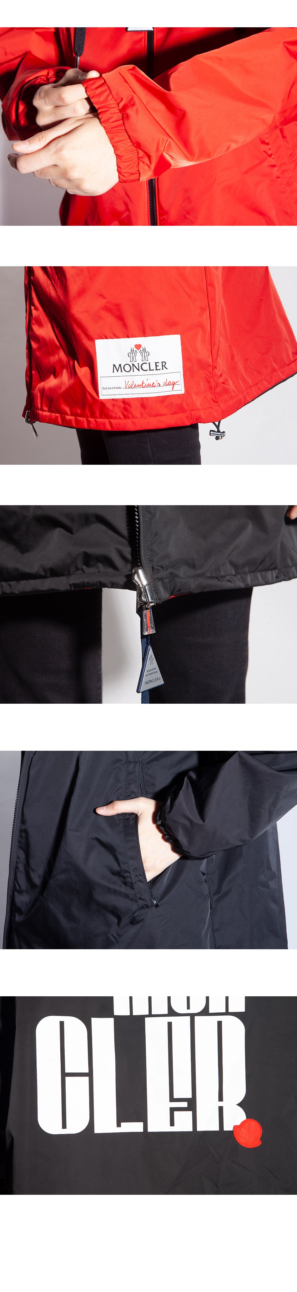 Moncler Women's Reversible Hooded Jacket 1A00074 54A1K 999