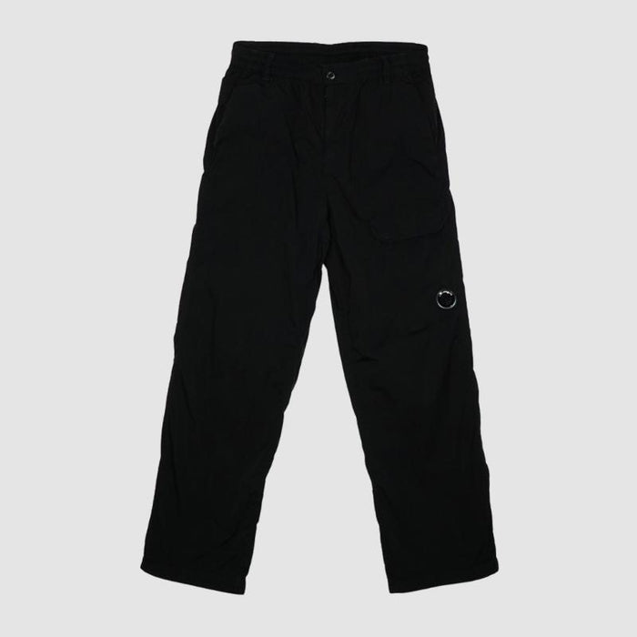 CP Company Chrome-R Lens Cargo Jogger Pants Black